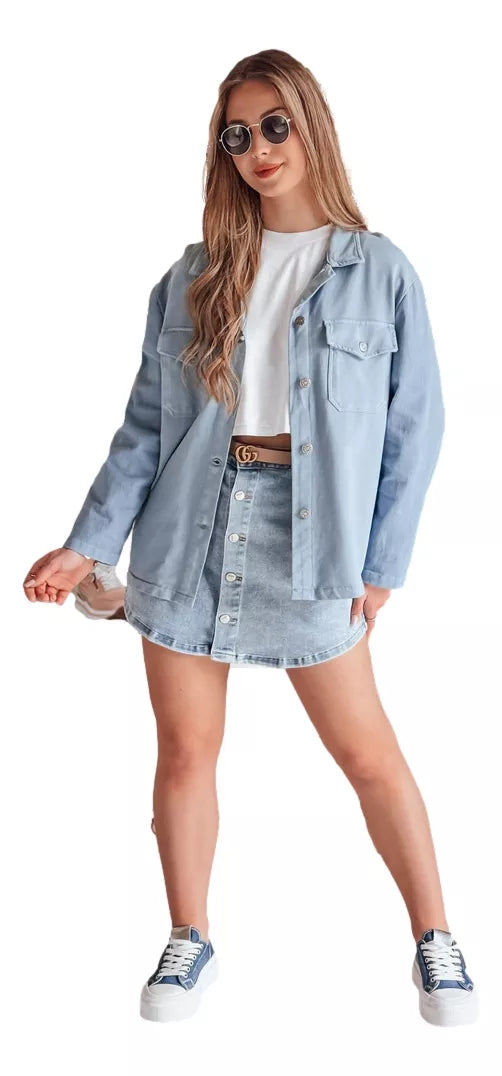 Women's denim skirts-shorts Denisiva