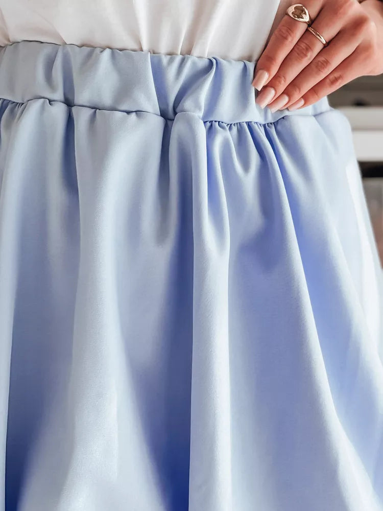 Women's blue skirt Puffella 