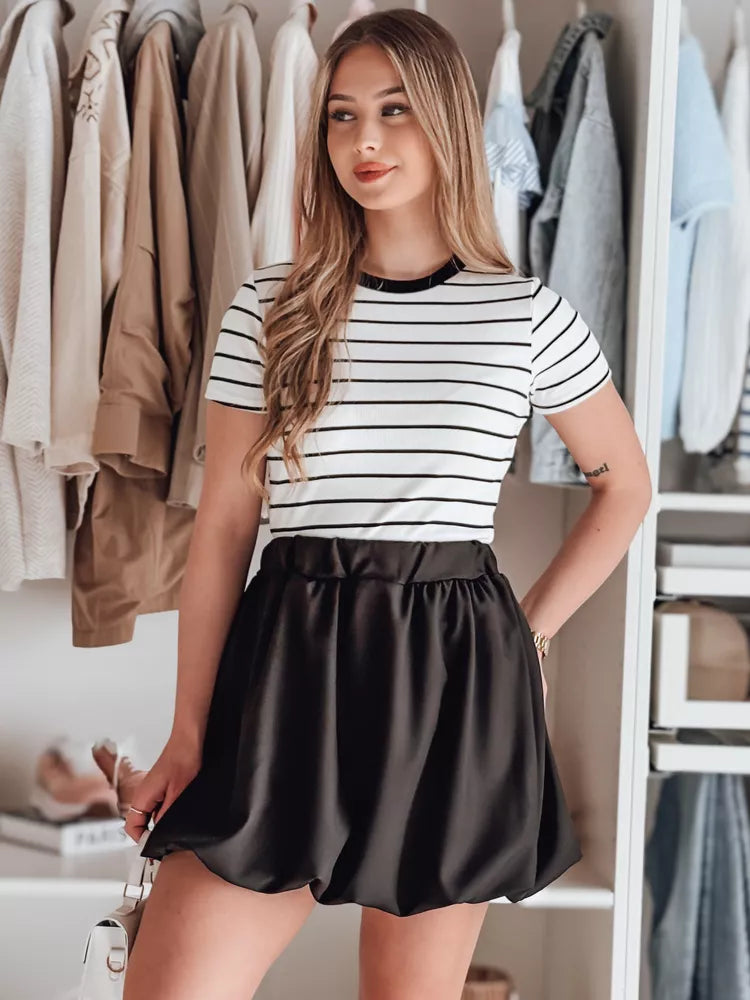 Women's black skirt Puffella 