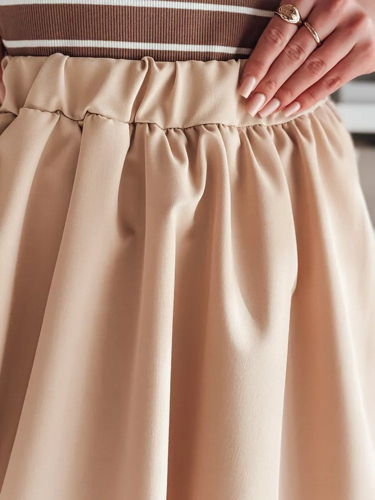 Women's brown skirt Puffella 