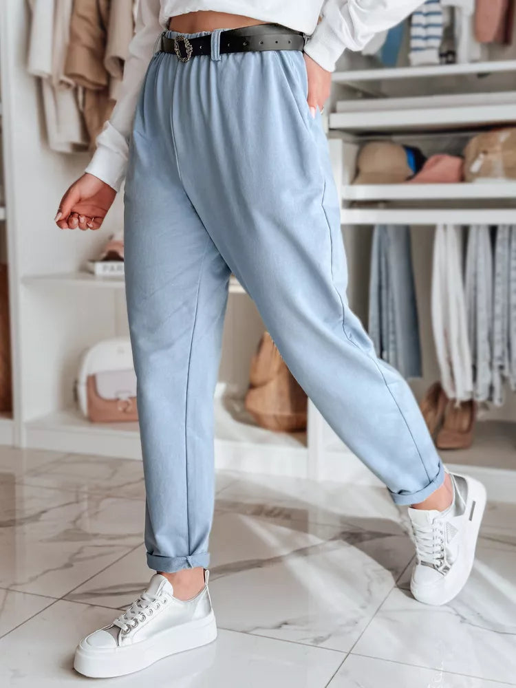 Women's blue pants with belt Thailandi 