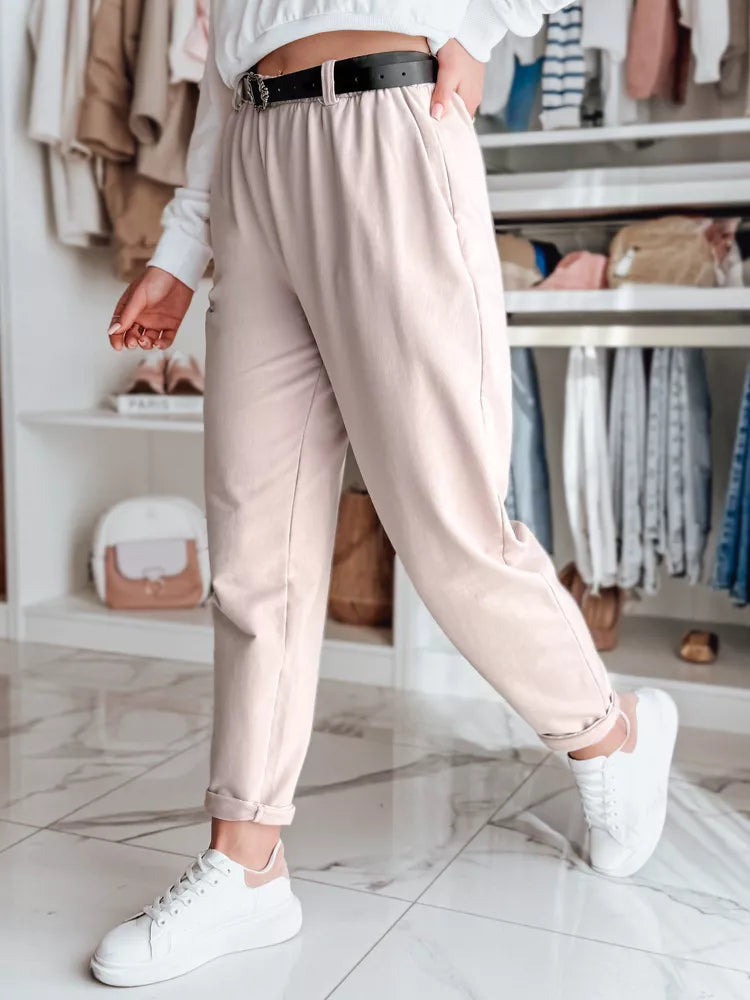 Women's pink pants with belt Thailandi 