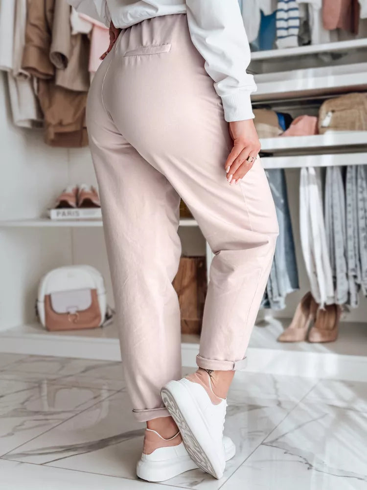 Women's pink pants with belt Thailandi 