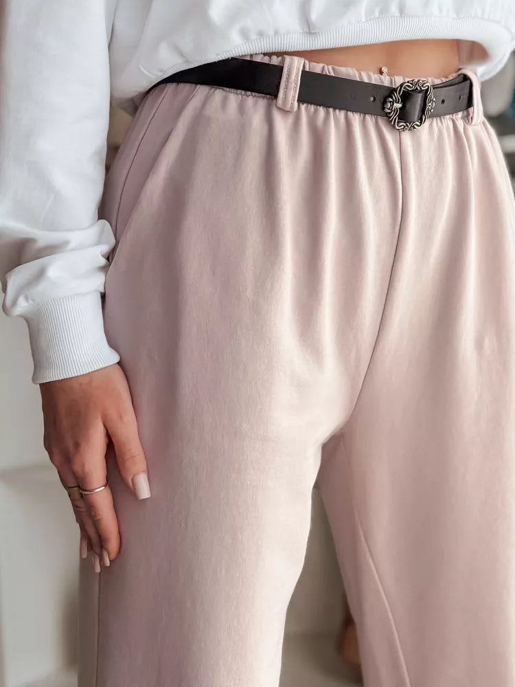 Women's pink pants with belt Thailandi 