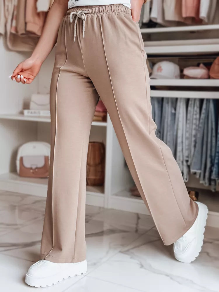 Women's casual trousers in brown color Seni