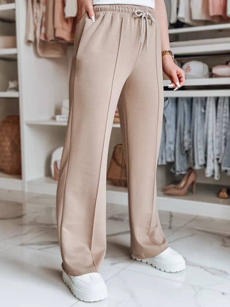 Women's casual trousers in brown color Seni