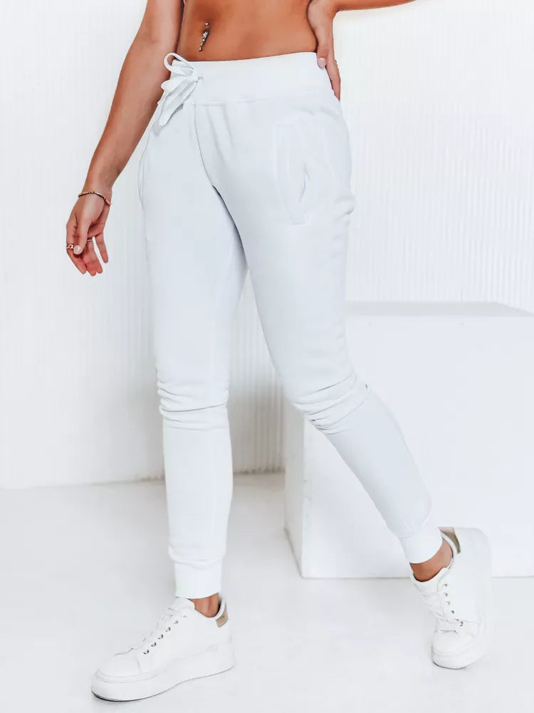 Women's white casual pants Flor