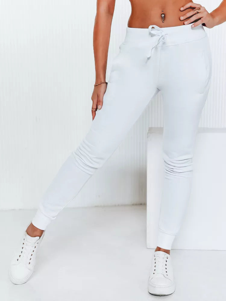 Women's white casual pants Flor