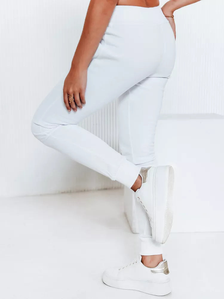 Women's white casual pants Flor