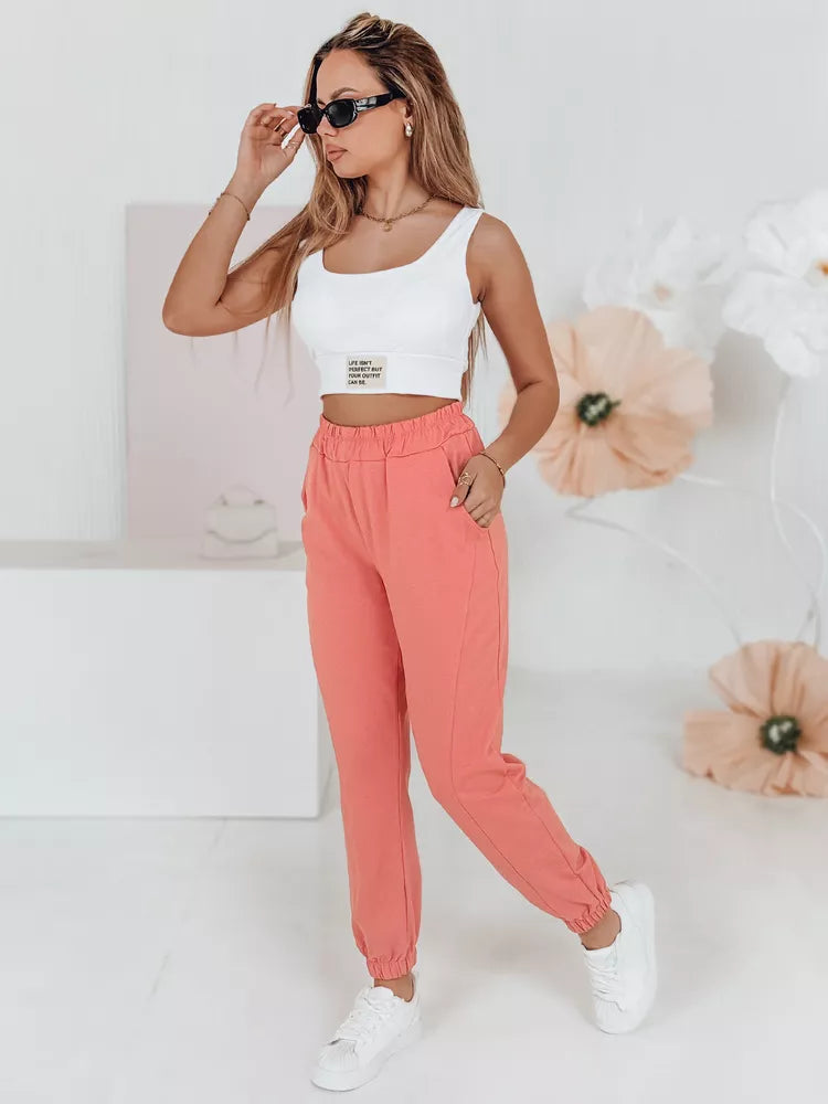 Women's peach sweatpants STIVEL