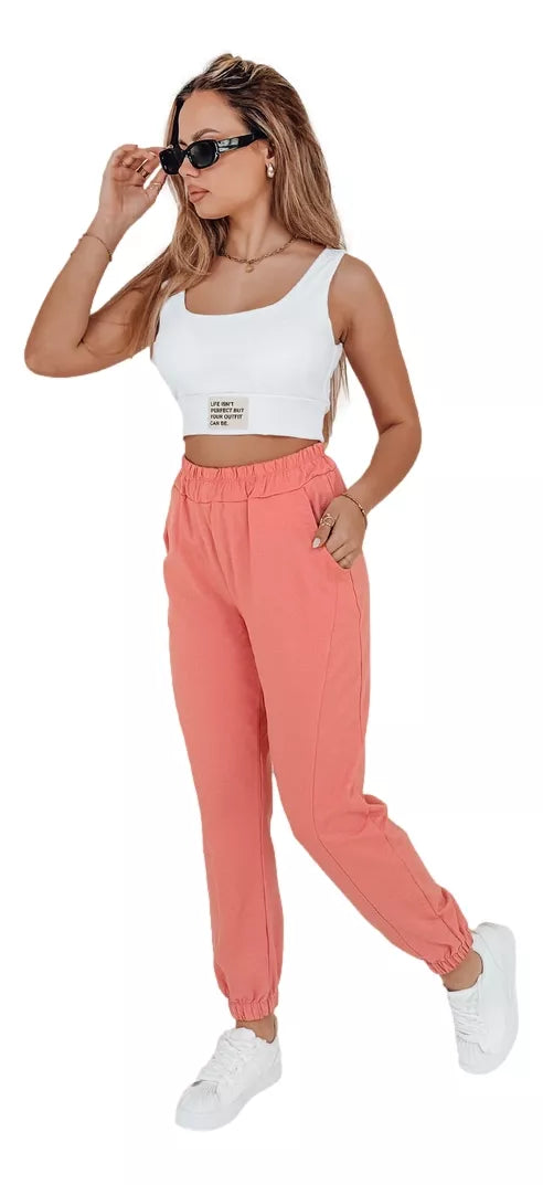 Women's peach sweatpants STIVEL