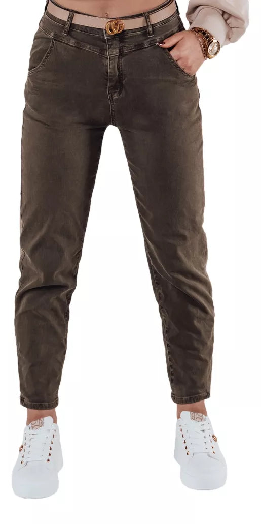 Women's dark gray jeans Evin