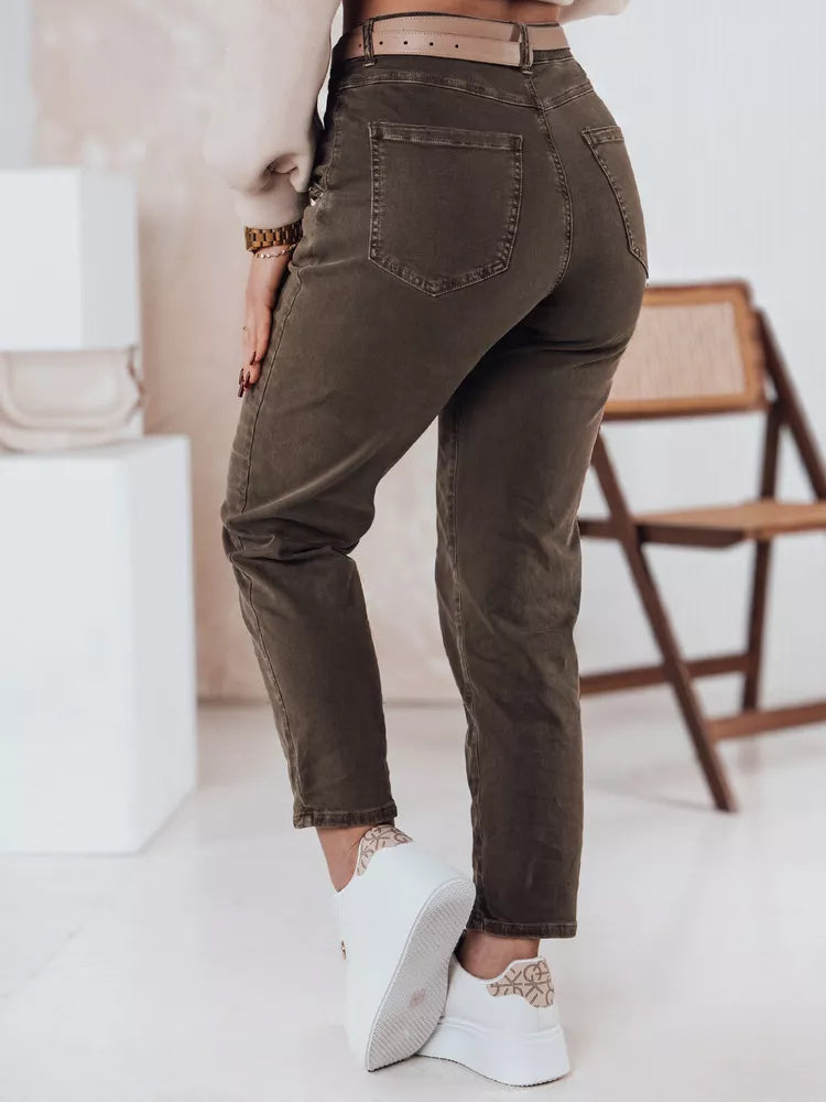 Women's dark gray jeans Evin