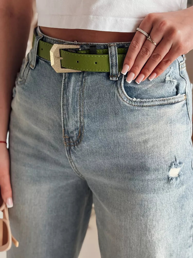 Women's blue jeans Widelegs 