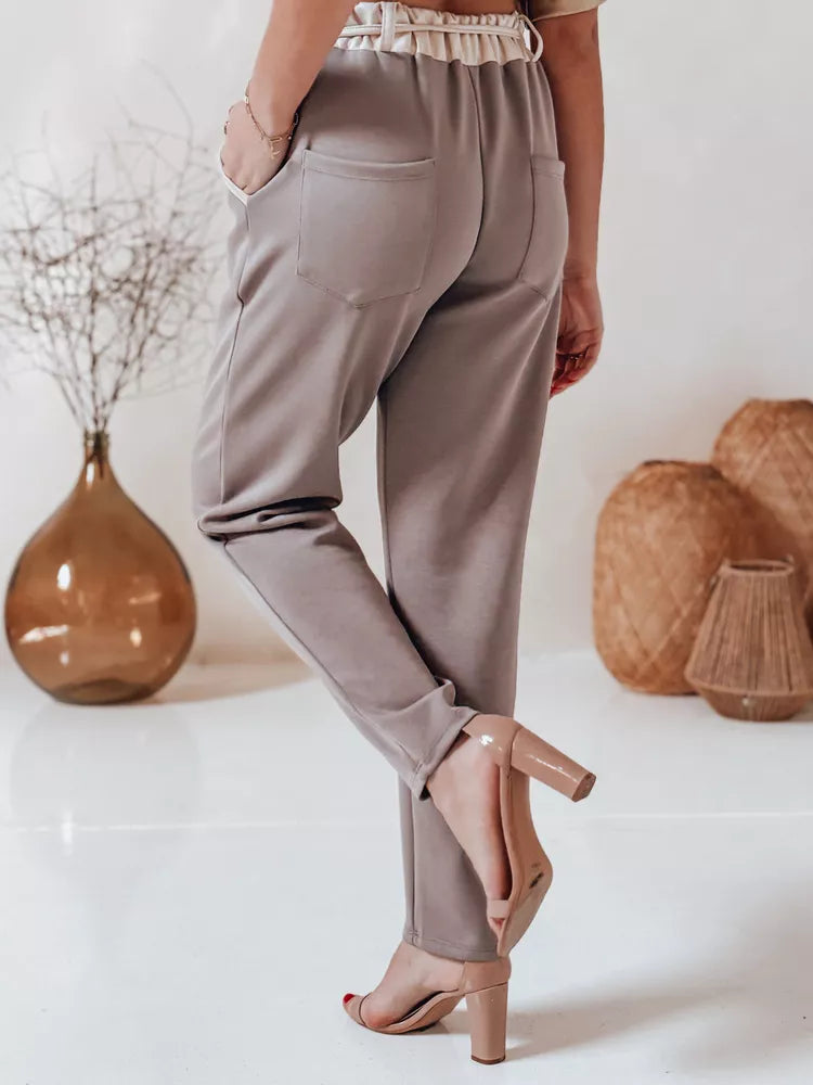 Women's brown trousers Legis