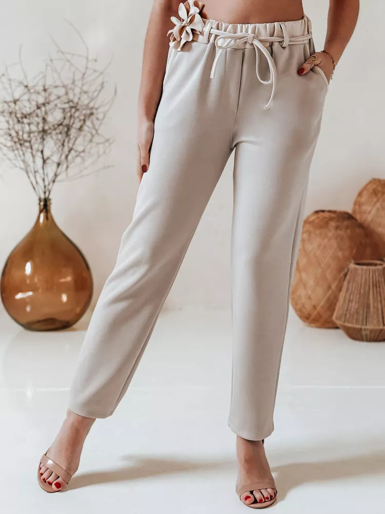 Women's light brown trousers Legis