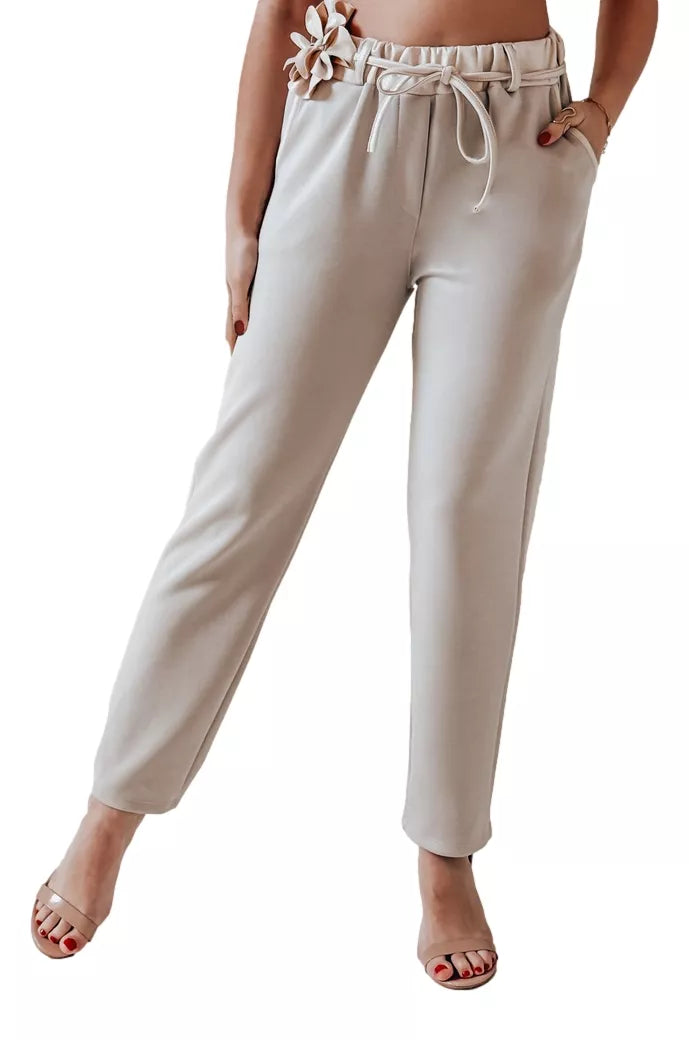 Women's light brown trousers Legis