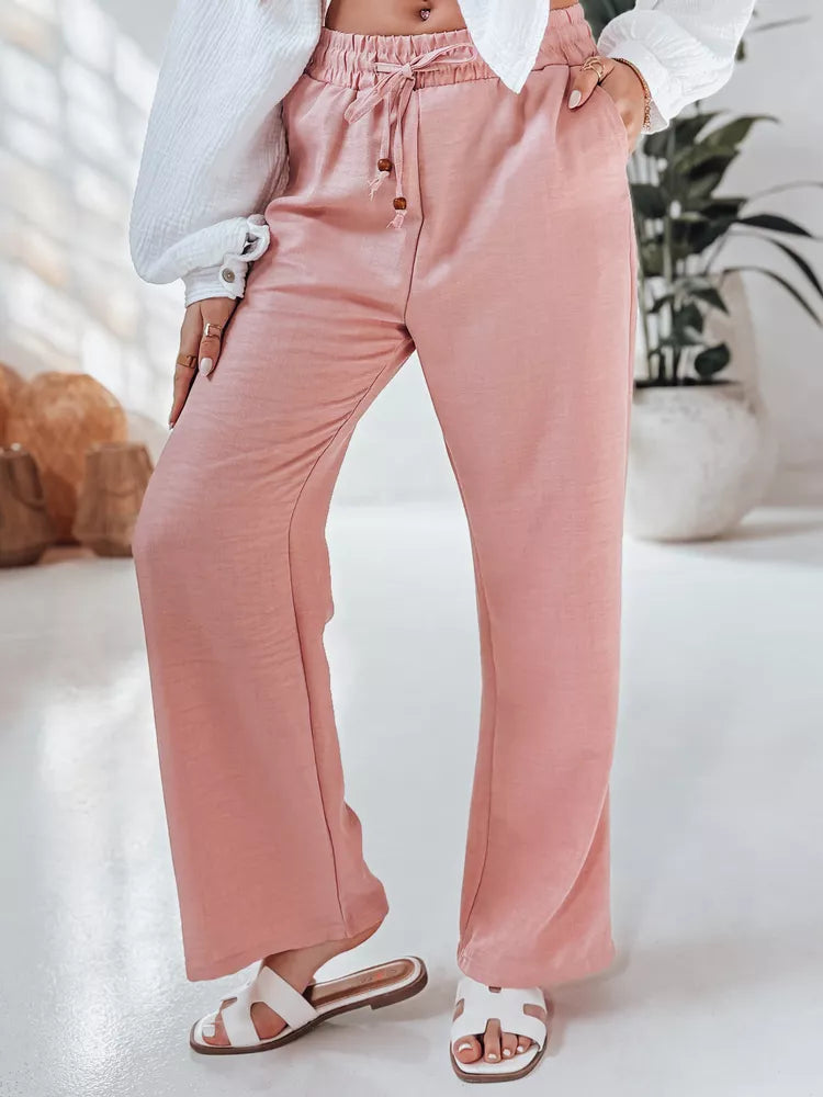 Women's pink casual pants Fiona 