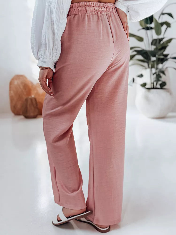 Women's pink casual pants Fiona 