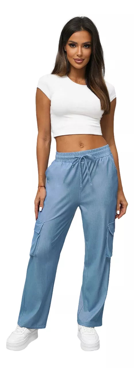Women's blue pants Glory