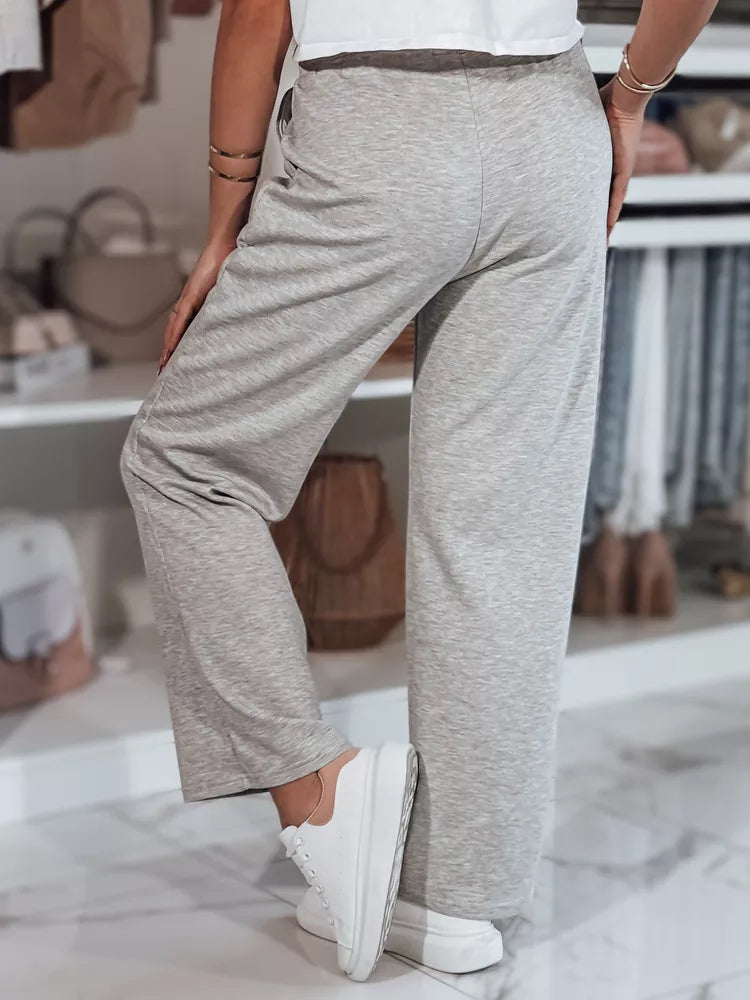 Women's leisure gray pants Relax