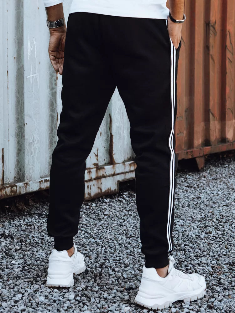 Men's black casual pants Harin