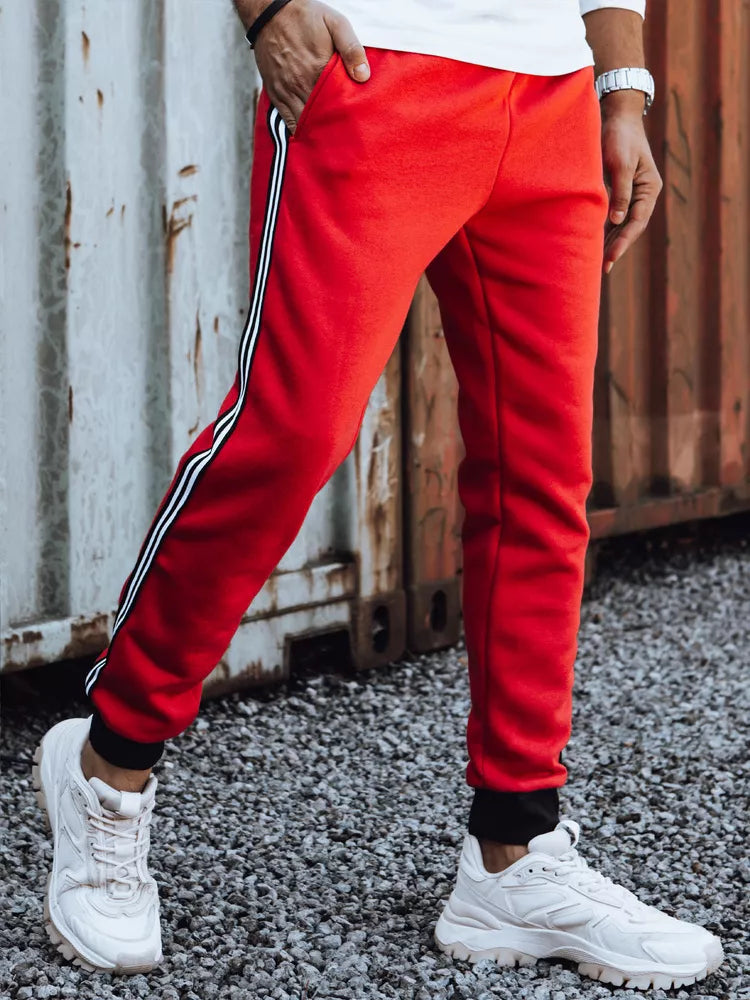 Men's red casual pants Harin