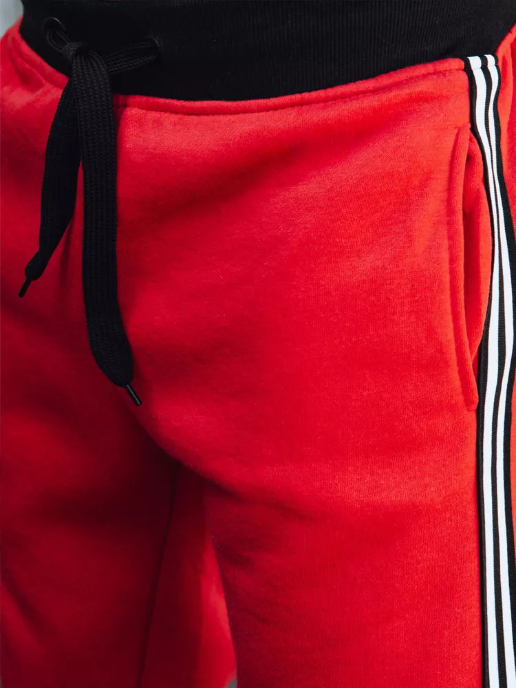 Men's red casual pants Harin