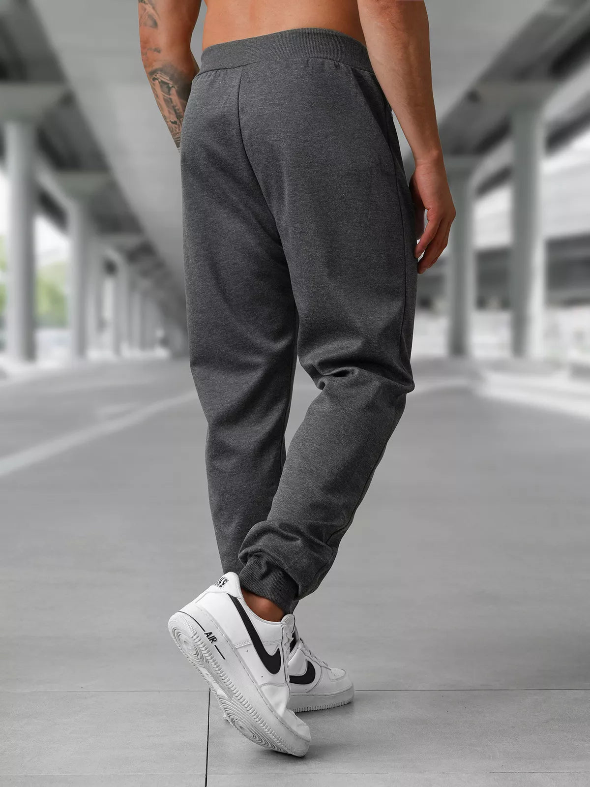 Men's dark gray pants Rene