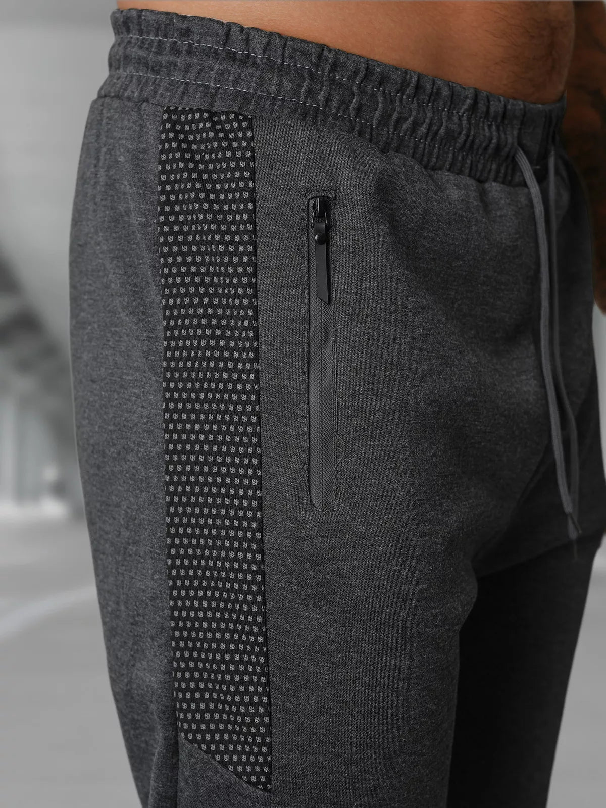 Men's dark gray casual pants Emit