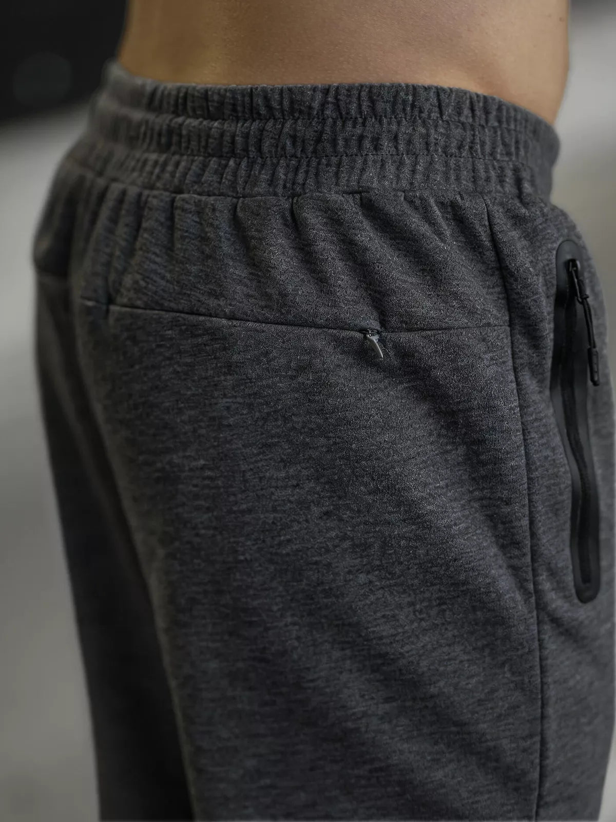 Men's dark gray pants Run