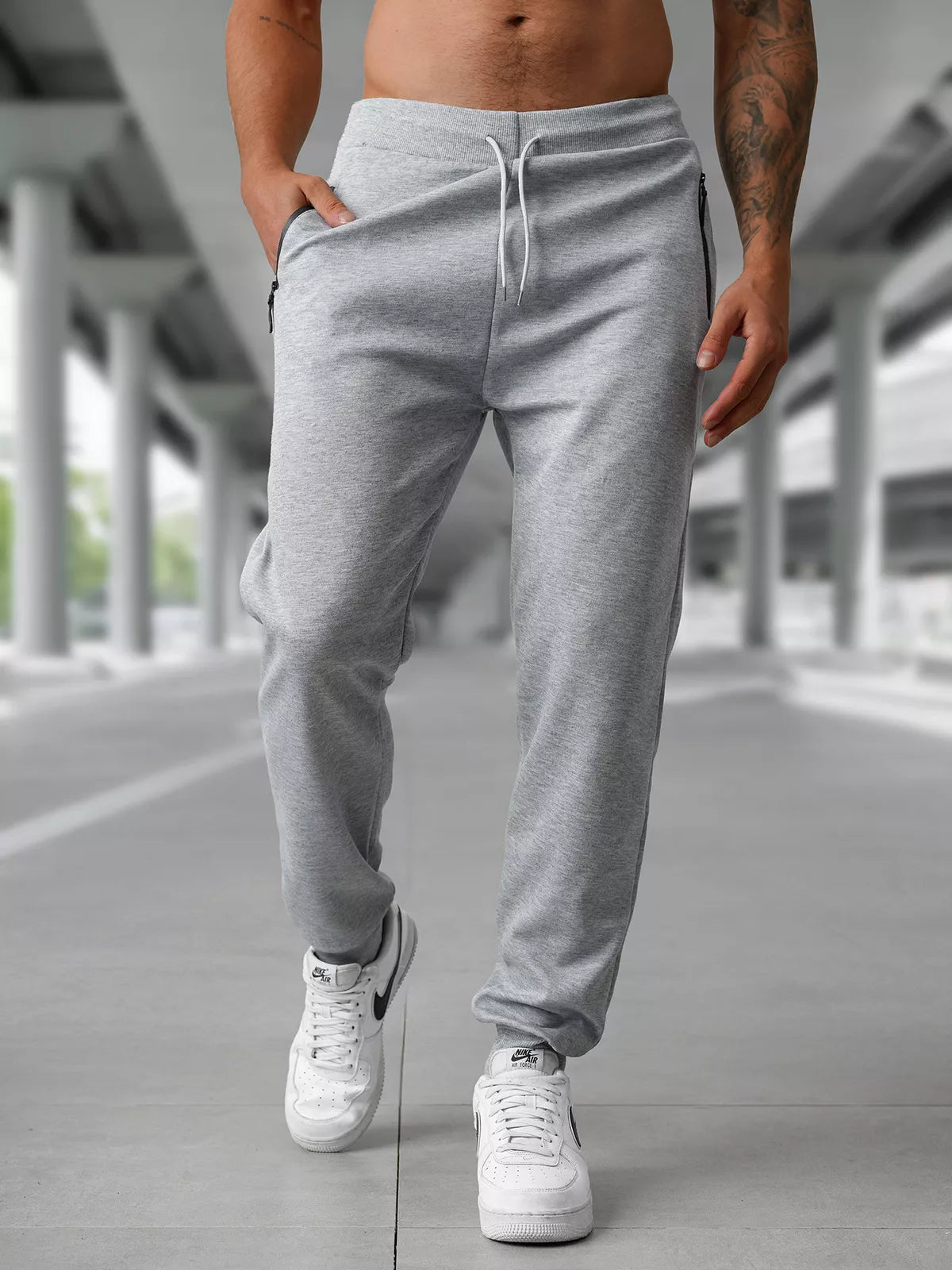 Men's gray pants Rene