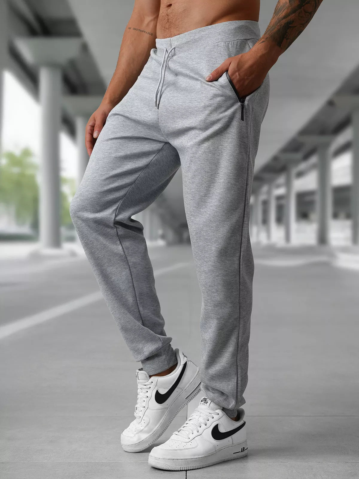 Men's gray pants Rene