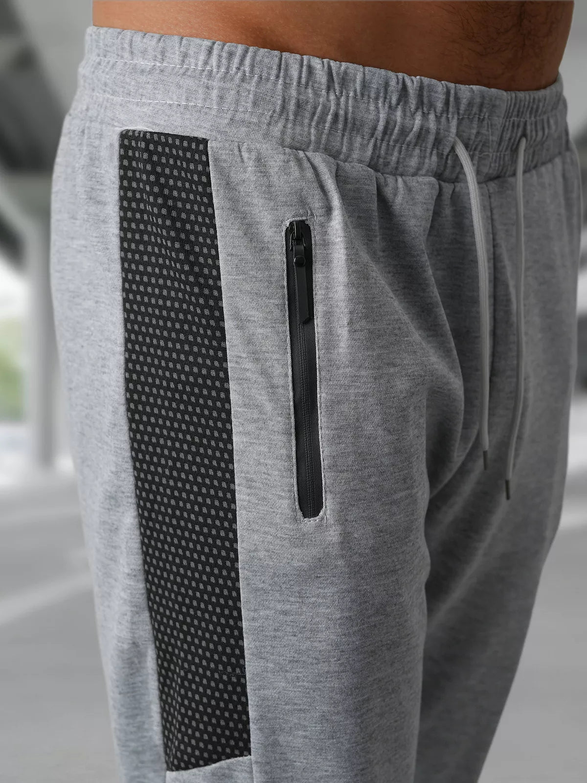 Men's light gray casual pants Emit