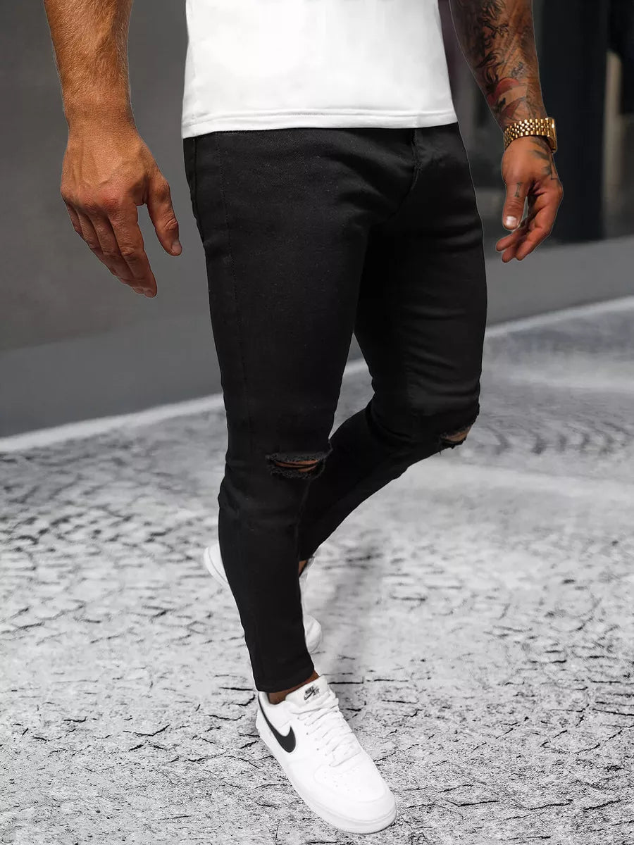 Men's black jeans Santos