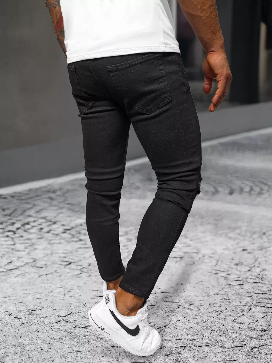 Men's black jeans Santos