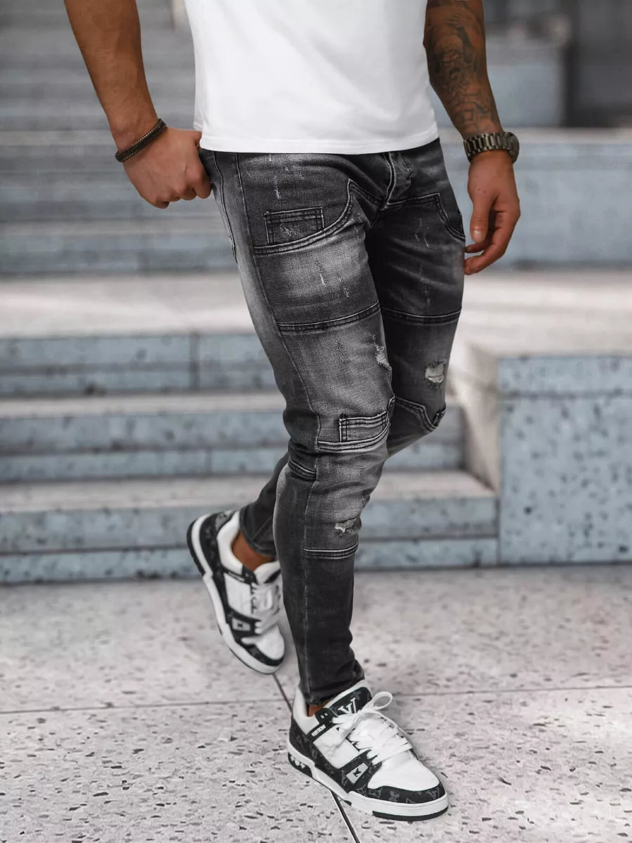 Men's black jeans Apol