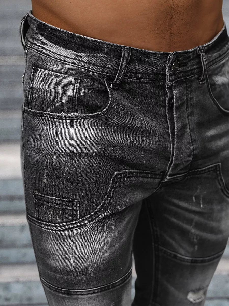 Men's black jeans Apol