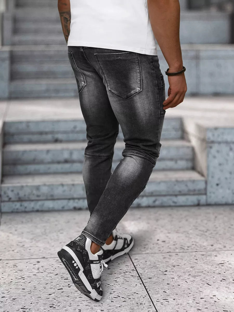 Men's black jeans Apol