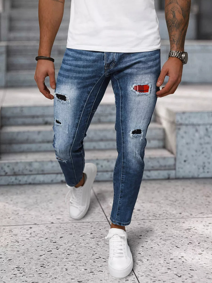 Men's blue jeans Apol