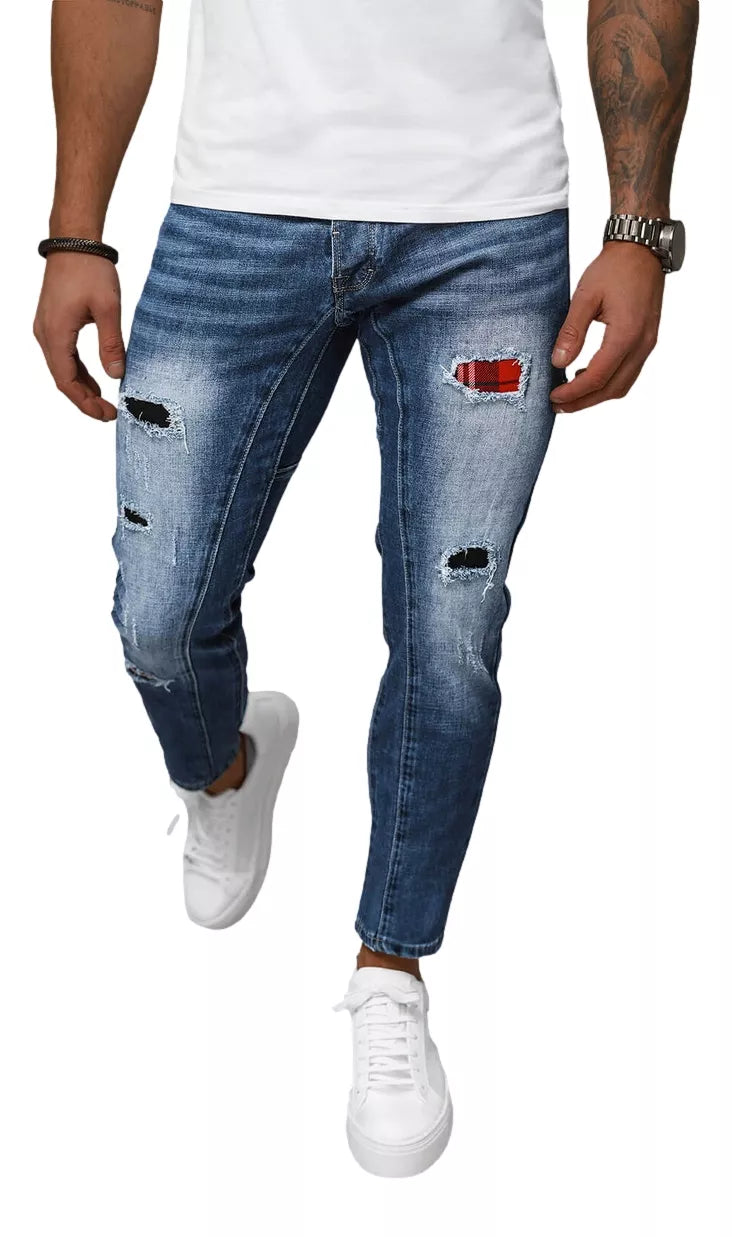 Men's blue jeans Apol