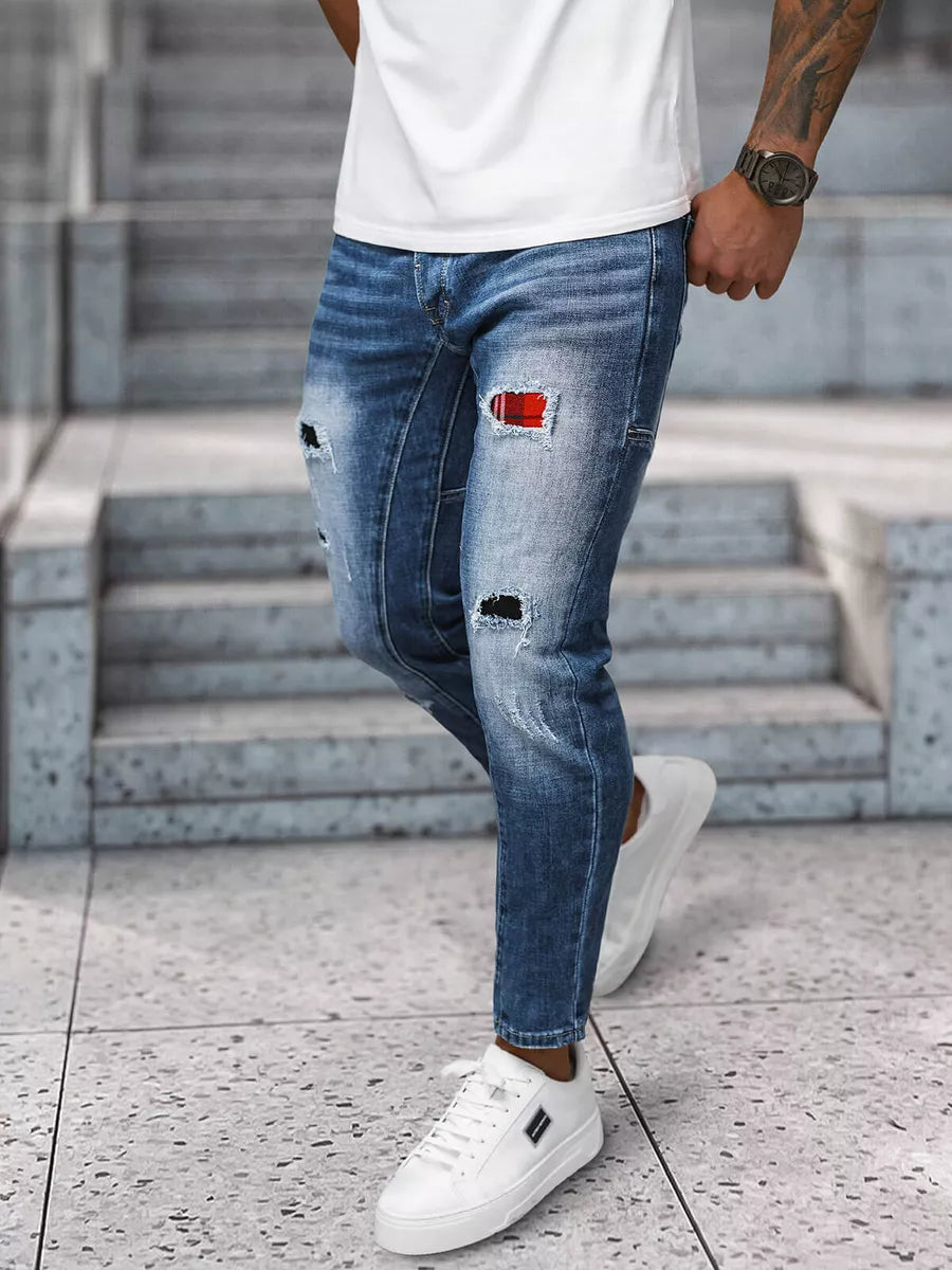 Men's blue jeans Apol