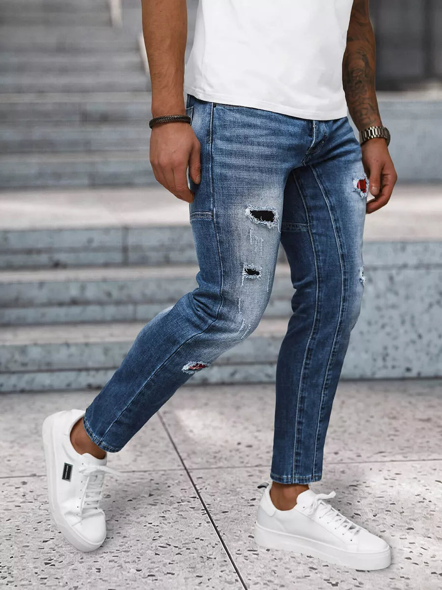 Men's blue jeans Apol