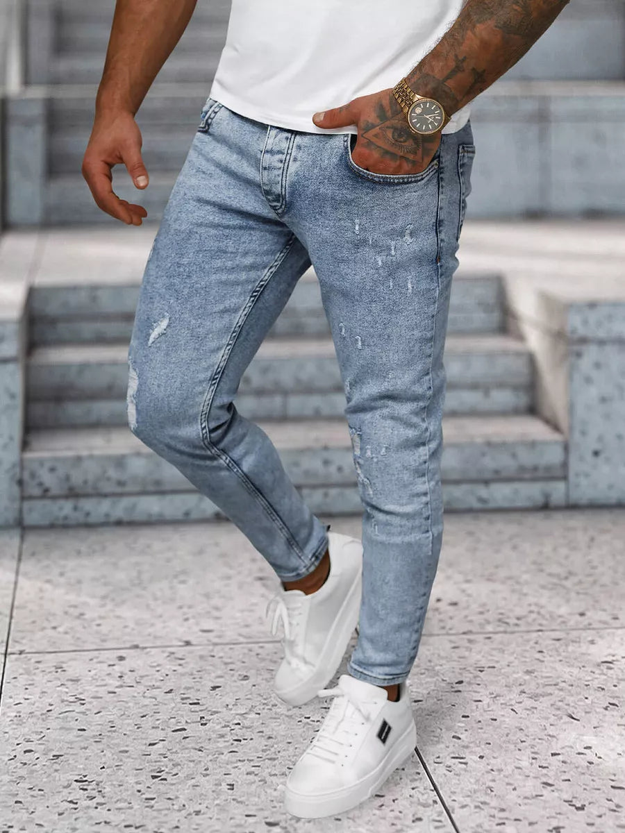 Men's blue jeans Real