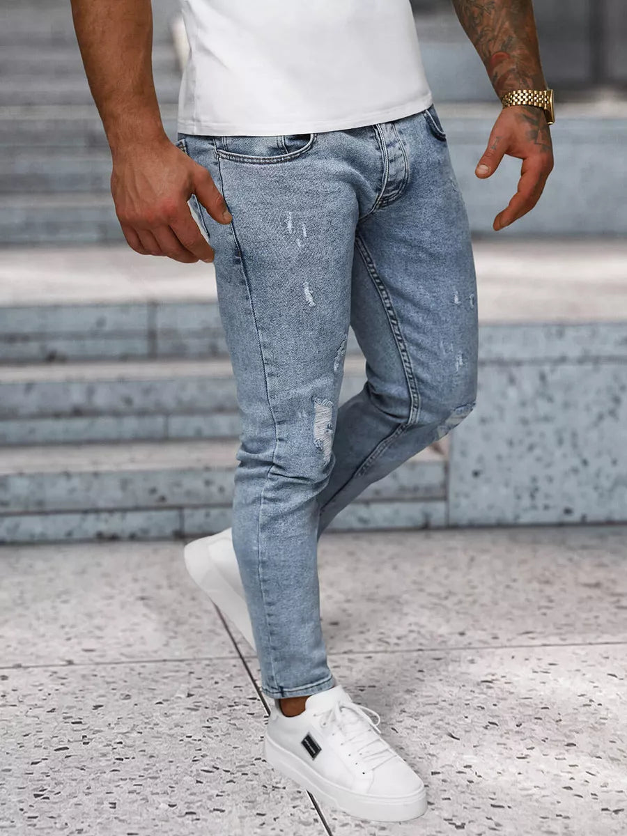 Men's blue jeans Real