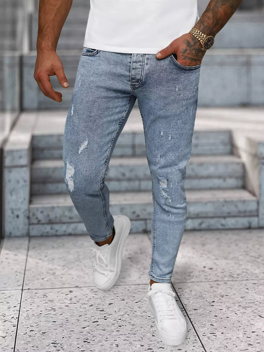 Men's blue jeans Real
