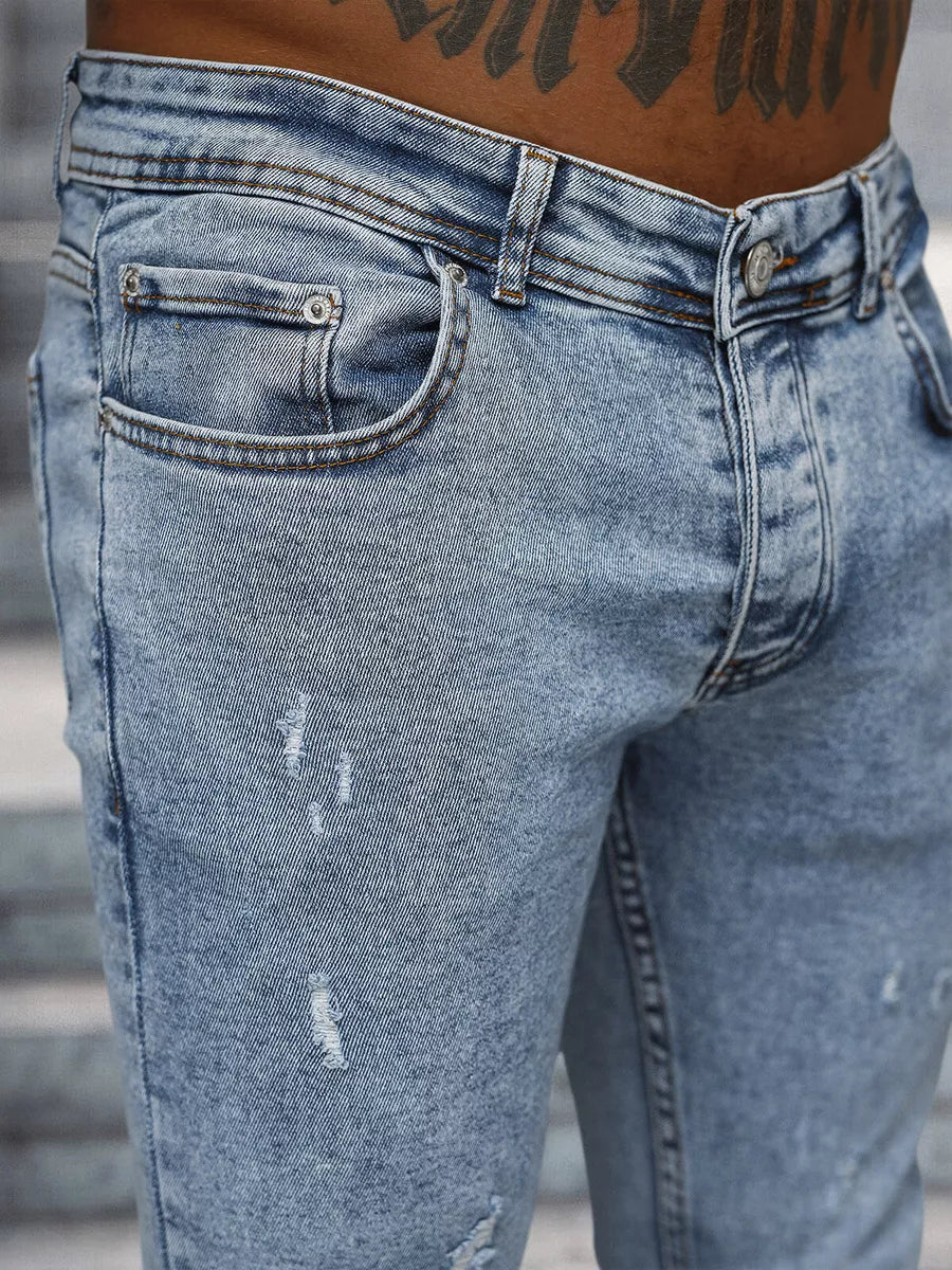 Men's blue jeans Real