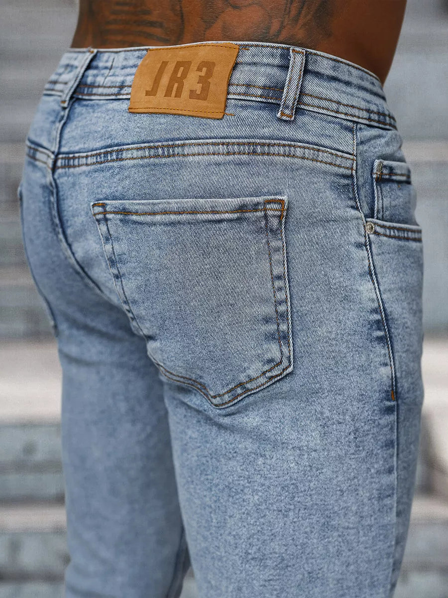 Men's blue jeans Real