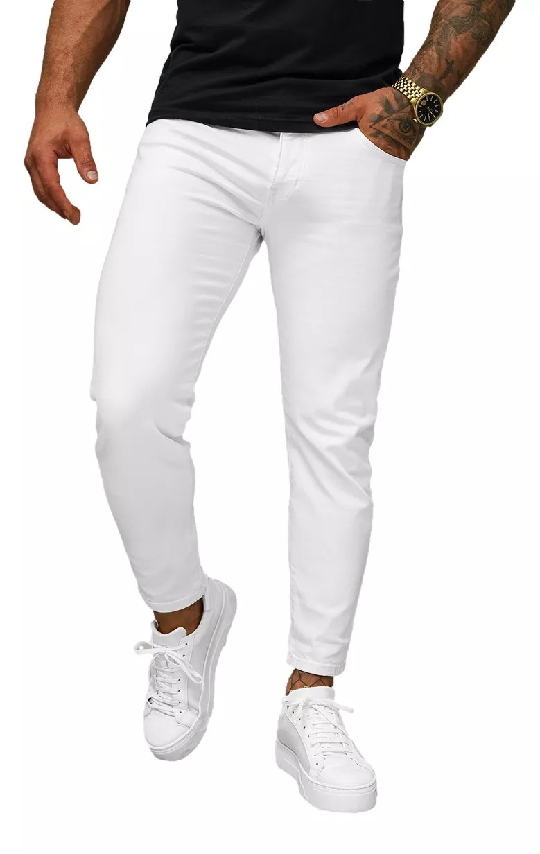 Men's white jeans Novak