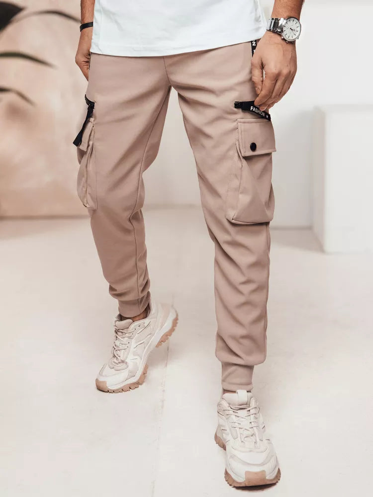 Men's brown trousers Rosko 